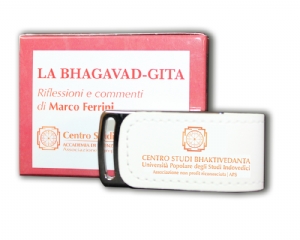 Bhagavad-gita Commento (cofanetto chiavetta USB)